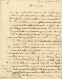 Carta recebida pelo Conde do Lavradio a propósito da aquisição do oratório pertencente ao extinto Convento do Carmo de Santa Ana de Colares.