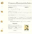 Registo de matricula de cocheiro profissional em nome de Augusto Luís, morador em Queluz, com o nº de inscrição 1179.