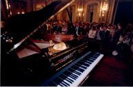 Concerto com Vag Papian e Maxim Vengerov, durante o festival de música de Sintra, na sala de música do Palácio Nacional de Queluz.