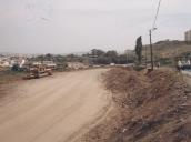 Construção de uma estrada em Carenque.