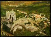 Sintra (Portugal) - Castelo dos Mouros e Vista parcial.
