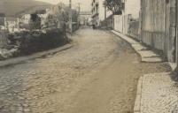 Vista parcial da Rua Dr. Manuel de Arriaga em Queluz.