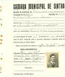 Registo de matricula de carroceiro de 2 ou mais animais em nome de João Feliciano Gomes, morador em Negrais, com o nº de inscrição 2360.