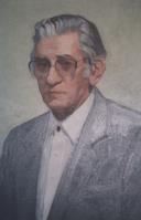 Retrato do escultor Pedro Anjos Teixeira.