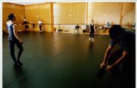 Ensaios para a peça Tulsa Ballett nas Noites de Bailado, EUA, no Centro Cultural Olga Cadaval, durante o Festival de Música de Sintra.