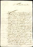 Carta dirigida a José Rodrigues Bandeira de António Bolarte Dique que se encontrava a estudar em Coimbra.