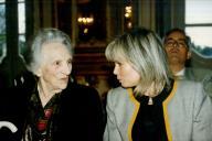 Homenagem à Marquesa Olga do Cadaval, com a presença da Presidente da Câmara Municipal de Sintra, Dr.ª Edite Estrela, no Palácio Nacional de Queluz.