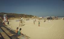 Voleibol na Praia das Maçãs organizado pela Câmara Municipal de Sintra.