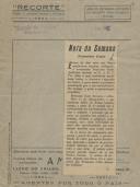 Nota da Semana de Francisco Costa em original conferência que encheu o C.A.D.C., publicado no Jornal "Correio de Coimbra".
