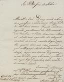 Carta de António Xavier Duque de Lafões dirigida a Pedro João da Silva relativa à venda do limão das suas Quintas de Sintra a cargo do feitor Manuel do Nascimento.