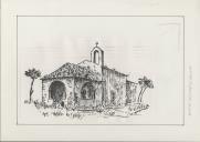 Desenho da Capela de Santo Amaro.