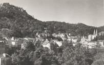Vista parcial da vila de Sintra com o Vale da Raposa.