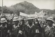 Comemoração do 1.º de maio de 1974 no Largo Afonso de Albuquerque em Sintra.
