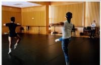 Ensaios para a peça Tulsa Ballett nas Noites de Bailado, EUA, no Centro Cultural Olga Cadaval, durante o Festival de Música de Sintra.