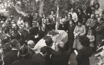 Cerimónia fúnebre de Ferreira de Castro.