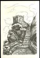 Trecho de uma Torre do Castelo dos Mouros - Sintra