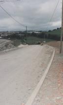 Construção de uma estrada no concelho de Sintra.