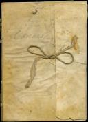 Livro de registo das hipotecas posteriores à publicação do decreto de 26 de Outubro de 1836 e 3 de Janeiro de 1837.