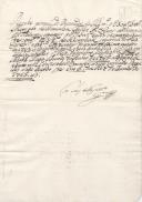 Recibo de pagamento de 15.600 réis dos ordinários do Convento de São Pedro de Alcântara dos meses de Outubro a Dezembro de 1764 feito pelo procurador do Marquês de Marialva, Félix Pereira Rego.