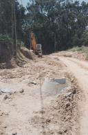 Construção de arruamentos e saneamento básico em Almargem do Bispo.