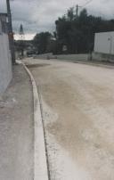 Construção de uma estrada no concelho de Sintra.