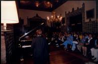Atuação de Nikolai Lugansky durante o Festival de Musica de Sintra, no Palácio Nacional de Sintra.