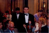 Concerto com Vag Papian e Maxim Vengerov, durante o festival de música de Sintra, na sala de música do Palácio Nacional de Queluz.