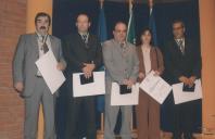 Condecoração com a medalha do Concelho de várias personalidades, entre elas Fernando Piriquito.