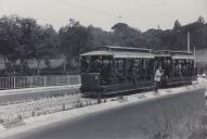 Elétrico de Sintra na Ponte Redonda.