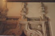 Pormenor da porta da Sala dos Brasões no Palácio Nacional de Sintra.