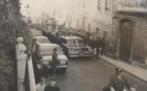 Funeral do Visconde de Asseca na rua Dr. Alfredo Costa.