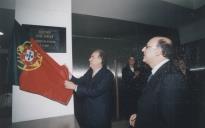 Inauguração do Auditório Jorge Sampaio, Presidente da República. e o Presidenta da CMS, Dr. Fernando Seara.