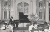 Recital de Piano na Sala da Música do Palácio Nacional de Queluz.