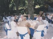 Almoço, com membros da comitiva cubana aquando da assinatura do acordo de geminação entre Sintra e Havana.
