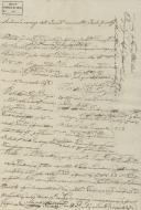 Declaração de despesas feitas pela duquesa de Lafões para serem lançadas no inventário do Marquês de Marialva, D. Pedro.