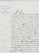 Ofício dirigido ao presidente da Câmara Municipal de Colares proveniente de António Gomes Barreto, administrador do concelho, solicitando certidões dos rendimentos de foros de Colares em 1836.