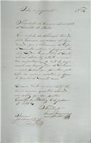 Mandados de pagamento referentes ao primeiro semestre de 1842, passados pelo Presidente da Câmara Municipal de Belas ao tesoureiro do concelho.