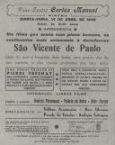 Programa do filme "São Vicente de Paulo" com a participação de Pierre Fresnay.