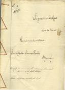Cópia da escritura de compra feita por José Nunes e sua mulher de uma terra a José Francisco de Nafarros.  