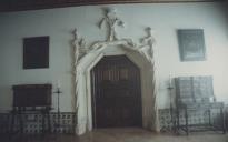 Porta interior do Palácio Nacional de Sintra.