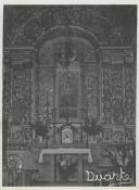Altar da Igreja da Misericórdia de Sintra durante as festas de Nossa Senhora do Cabo Espichel. 