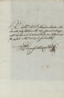 Recibo de pagamento do ordenado de chanceler da casa do Marquês de Marialva feito por Feliciano José A. da Costa ao Marquês de Marialva.