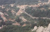 Vista geral da Vila de Sintra captada do Castelo dos Mouros.
