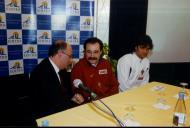 Conferência de imprensa com o treinador da Seleção Nacional de Futebol, António Oliveira e o Presidente da Câmara Municipal de Sintra, Fernando Reboredo Seara.