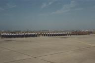 Parada militar na comemoração do aniversário da Base Aérea n.º 1 de Sintra.