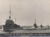 Flotilha de caça minas Alemães no Golfo da Finândia durante a II Guerra Mundial.