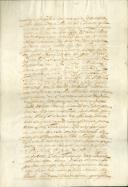 Certidão passada por Gaspar João, juiz ordinário na vila de Cheleiros, relativa a uma escritura celebrada em 17 de agosto de 1651 entre Francisco Fernandes e Domingos Antunes.