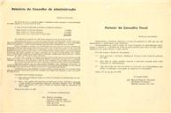 Relatório do conselho de administração da Companhia Sintra Atlântico referente ao ano de 1947.