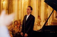 Concerto de piano de Pedro Burmester, na sala da música no Palácio Nacional de Queluz, durante o Festival de Música de Sintra.