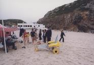 Câmara Municipal de Sintra Assina Protocolo com os Bombeiros Voluntários de Almoçageme, no acesso à praia da Adraga para defecientes.